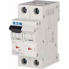 Eaton 164927 PL6-C25/1N Otomatik Sigorta - 6ka - C Eğrisi