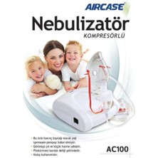 Aircase Case Kompresörlü Nebulizatör