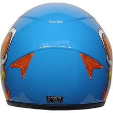 Mts SY118-ÇOCUK Kask Skull Blue Mts SY118-ÇOCUK Kask