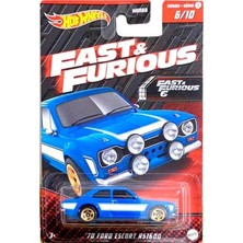 Hot Wheels Cerenuluslararasısanal Mağazacılıkmattel Hot Wheels Fast And Furious 1970 Ford Escort HNR88 / HNR96