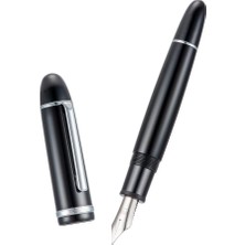 Jinhao X159 Dolma Kalem Black Chrome Medium