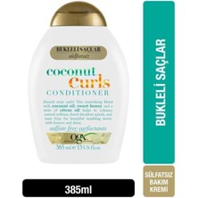 Ogx Bukleli Saçlar Için Nemlendirici Coconut Curls Sülfatsız Bakım Kremi 385 ml