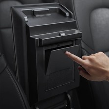 Spigen Tesla Model Y & 3 Uyumlu Orta Konsol Gizli Saklama Kutusu TO221 - ACP04509