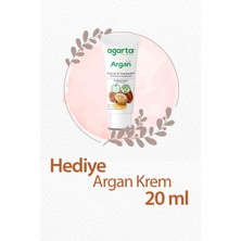 Agarta Doğal Bitki Özlü Florürsüz Diş Macunu 100 ML/130 gr Hediyeli 20 ml Argan Krem