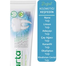 Agarta Doğal Bitki Özlü Florürsüz Diş Macunu 100 ML/130 gr Hediyeli 20 ml Argan Krem