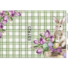 Lineart Pirinç Dekopaj Kağıdı LA-ESTR23