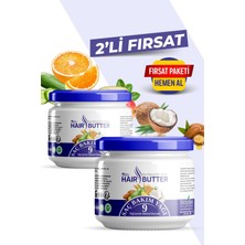 Nlife 2 Li Hair Butter Saç Bakım Kremi 9 Bitkisel Yağ Karışımı 2x190 Ml