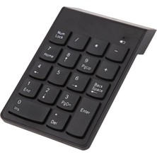 Wozlo Kablosuz Bluetooth Sayısal Tuş Takımı Numpad - Numerik Klavye - Keypad - Windows Android Ios Uyumlu