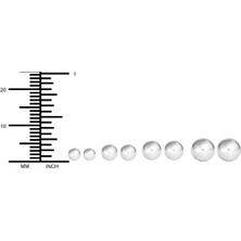 Alltarse 12 Çift Moda Hipoalerjenik Kulak Sapları Takı Hediyesi 3/4/5/6mm Küpe (Yurt Dışından)