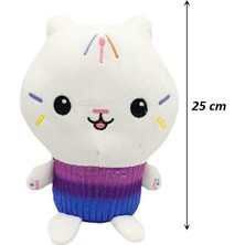 Schulzz Gabby's Dollhouse Cakey Cat Ithal Oyuncak Peluş 25 cm