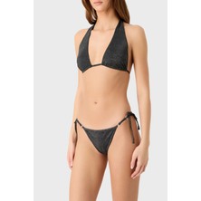 Emporio Armani Simli Dolgusuz Bağlama Detaylı Bikini Bayan Bikini 262686 3R302 00020