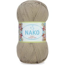 Nako Solare Amigurumi Sütlü Kahve 00257 (5 Adet)