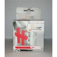 Biatape Tape Kinesio   5CMX5M Kırmızı   Sporcu Bandı