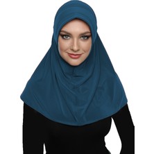 Fidan Bone Takmatik Sade Hazır Türban Tesettür Bone Namaz Örtüsü