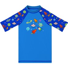 Slipstop Mars T-Shirt Mavi Çocuk Tshirt