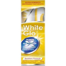 White Glo   Lekelerine Karşı Beyazlatıcı Diş Macunu 150 G