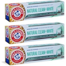Arm & Hammer – Natural Clean & White 75 ml X3