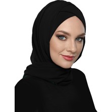 Fidan Bone Şallı Takmatik Sade Hazır Türban Tesettür Bone Namaz Örtüsü