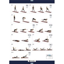 Decathlon Domyos Pilates Matı - M - Grej