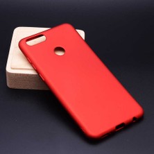 MobaxAksesuar  Huawei Honor 7x Kılıf Soft Mat Premier Case Kırmızı