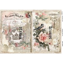 Lineart Pirinç Dekopaj Kağıdı LA-SHBY22