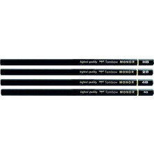 Tombow Mono-Rs 2h Dereceli Kurşun Kalem  (  3  Adet  )