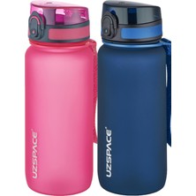 Uzspace 2'li Tritan Matara Seti 650 ml 14 Farklı Renk Seçeneği Fiftyfifty