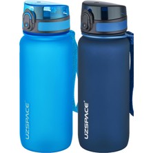Uzspace 2'li Tritan Matara Seti 650 ml 14 Farklı Renk Seçeneği Fiftyfifty