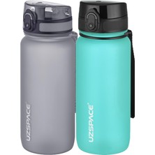 Uzspace 2'li Tritan Matara Seti 650 ml 14 Farklı Renk Seçeneği Fiftyfifty
