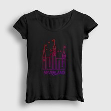 Presmono Kadın Siyah Neverland K-Pop G I Dle T-Shirt