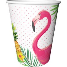 Kidspartim Flamingo Temalı Karton Bardak