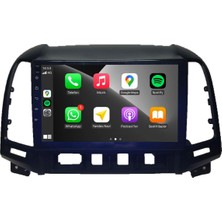 Avaydel Hyundai Santa Fe Uyumlu Android Carplay Multimedya 2007-2011 8GB Ram + 128GB Hafıza