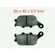 Motohane HONDA-CBR600 F-CBF600-NC700 S- Arka Fren Disk Balata Gold FA174