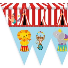 Kidspartim Sirk Bayrak Set