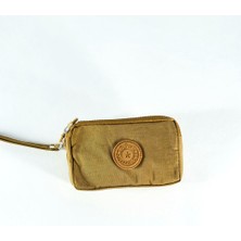 Nemo Bags  Hardal Cüzdan 3 Gözlü Bileklikli 16X10 cm Klinkır Su Geçirmez