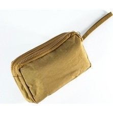 Nemo Bags  Hardal Cüzdan 3 Gözlü Bileklikli 16X10 cm Klinkır Su Geçirmez