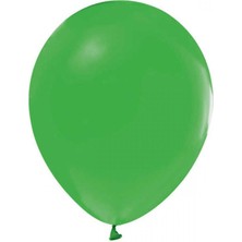 Kidspartim 100 Lü Metalik Yeşil Balon 12 Inç