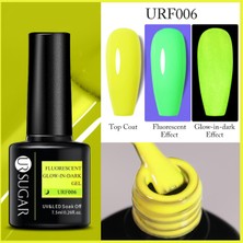 Ur Sugar 7.5 ml Floresan - Fosforlu kalıcı oje URF006 (54126)