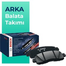 Bosch Citroen C4 Grand Pıcasso Arka Takım Balatası (2008-2013)