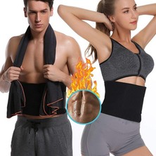 Arwex Sauna Etkili Unisex Termal Bel Korse Termal Sauna Kemer Neopren Bel Korse Sporcu Kemer