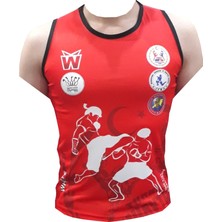 WhiteFace Muay Thai Tişörtü & Muay Thai Atleti & Muaythai Maç Tişörtü & Muaythai Maç Atleti & Muaythaı