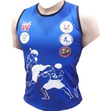 WhiteFace Muay Thai Atlet & Muay Thai Tişört & Muaythai Maç Tişörtü & Muay Thai Maç Atleti