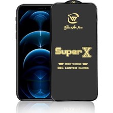 Skv Mobile iPhon 11 Pro Super X Kavisli Ekran Koruyucu kırılmaz Cam Ultra Kalınlık 0.40MM