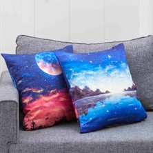 Anneler Günü Hediyesi 8 Parça Tablo Duvar Süsü Hediyelik Eşya Yıldızlı Gökyüzü Renkli Gökyüzü Tablosu Van Gogh