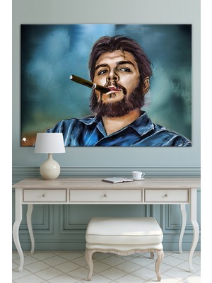 Morfil Sanat Atölyesi Che Guevara Puro Kanvas Tavlo