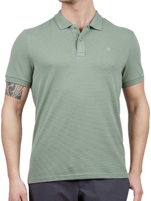 Alpinist Roc Erkek Polo T-Shirt Yeşil-M