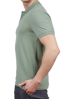 Alpinist Roc Erkek Polo T-Shirt Yeşil-2xl