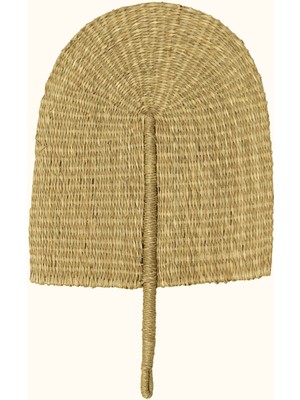 Koza Home Meander Japon Hasır Dekoratif Duvar Dekoru Yelpaze 40x80cm 88585