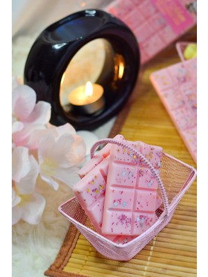 Trend Mum Tealight Hediyeli Buhurdanlık Koku Tableti %100SOYAWAX Melts Buhurdanlık Mumu,buhurdanlık Kokulu Mum