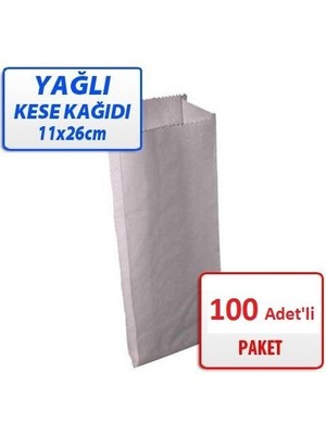 Gizpak Yağlı Kese Kağıdı Orta 100 Adet